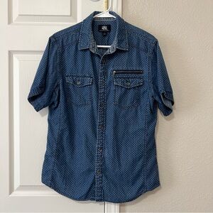 Rock & Republic Patterned Button Down - Medium